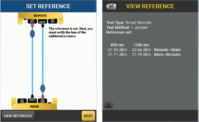 Установка эталона на шнурах отечественного производителя